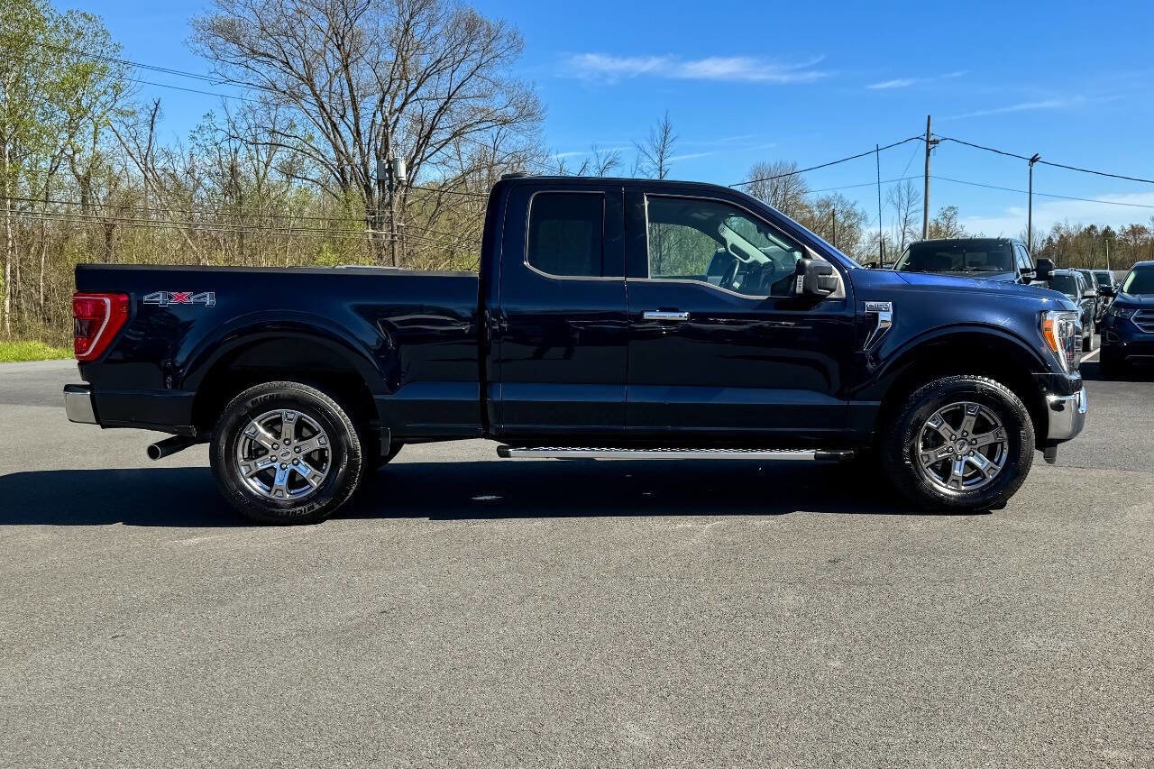 Used 2022 Ford F-150 XLT with VIN 1FTEX1EP4NFA57433 for sale in Mechanicville, NY