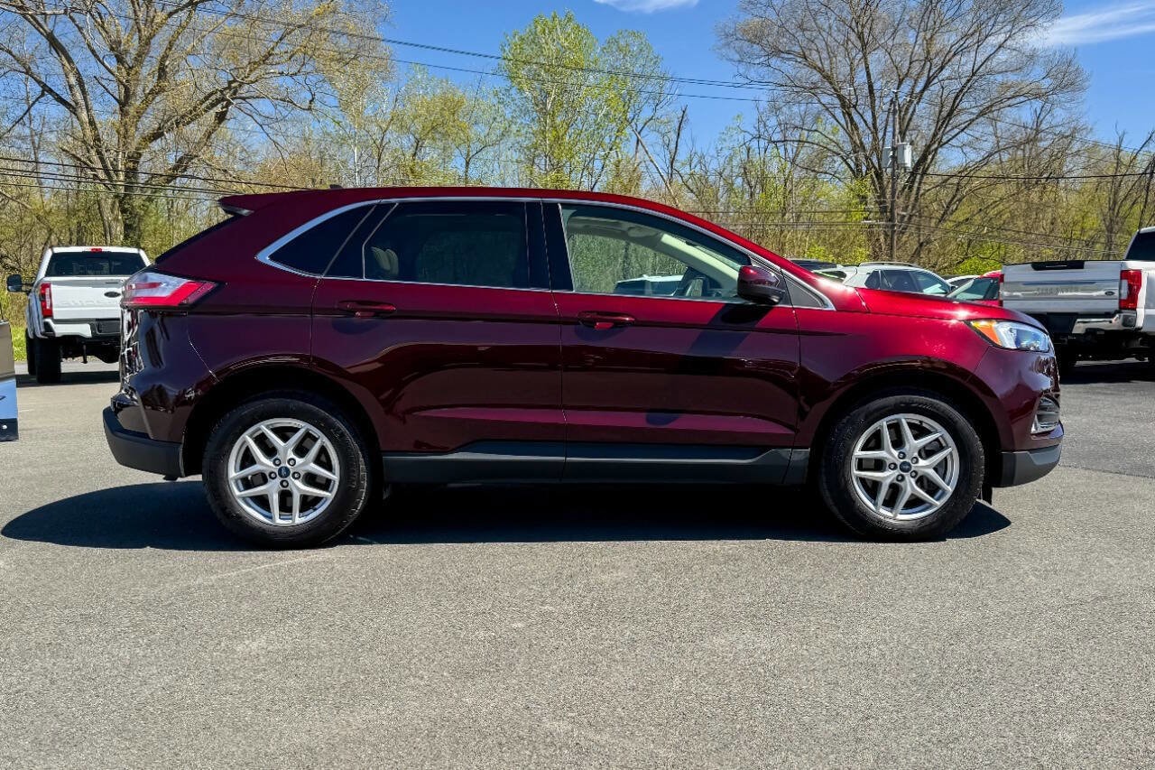 Used 2022 Ford Edge SEL with VIN 2FMPK4J94NBA50270 for sale in Mechanicville, NY