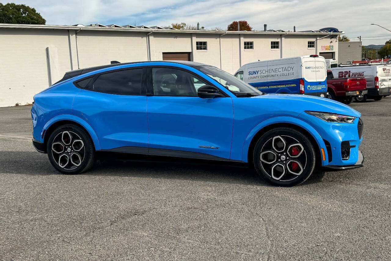 Used 2021 Ford Mustang Mach-E GT AWD with VIN 3FMTK4SEXMME04722 for sale in Mechanicville, NY