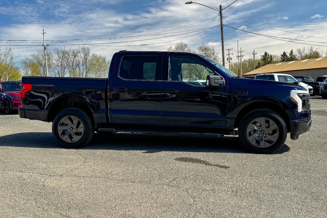 Used 2023 Ford F-150 Lightning XLT with VIN 1FT6W1EV3PWG14440 for sale in Mechanicville, NY