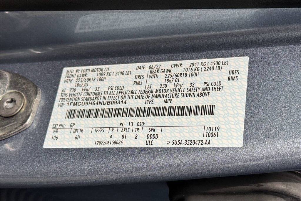 2022 Ford Escape SEL - Photo 18