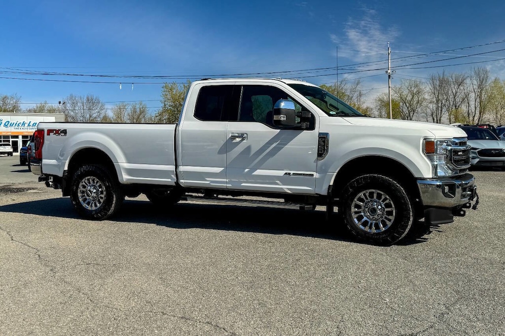 Used 2021 Ford F-350 Lariat 4x4 4dr SuperCab 8 ft. LB SRW Pickup Truck Super Cab