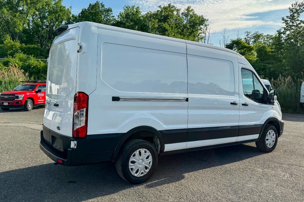 Certified 2022 Ford E-Transit-350 Cargo 350 3dr LWB Medium Roof Cargo Van Van Medium Roof Van