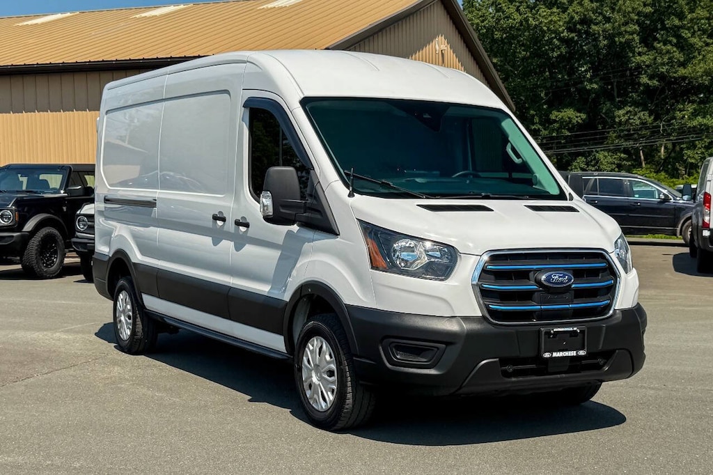 Certified 2023 Ford E-Transit-350 Cargo 350 3dr LWB Medium Roof Cargo Van Van Medium Roof Van