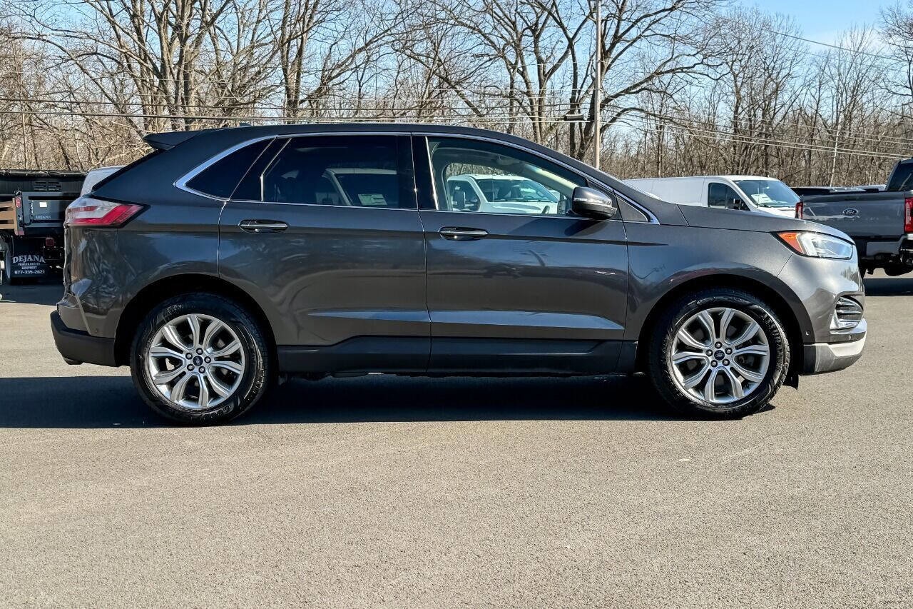 Used 2019 Ford Edge Titanium with VIN 2FMPK4K95KBB18988 for sale in Mechanicville, NY