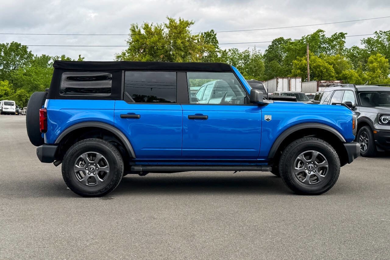 Used 2022 Ford Bronco 4-Door Big Bend with VIN 1FMDE5BH3NLB17835 for sale in Mechanicville, NY