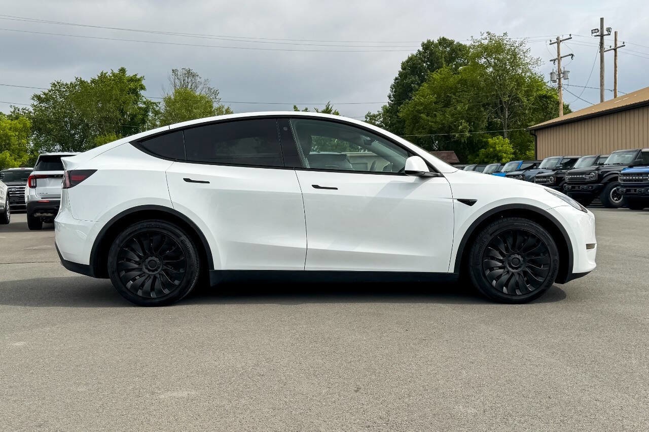 Used 2022 Tesla Model Y Long Range with VIN 7SAYGAEE2NF522858 for sale in Mechanicville, NY
