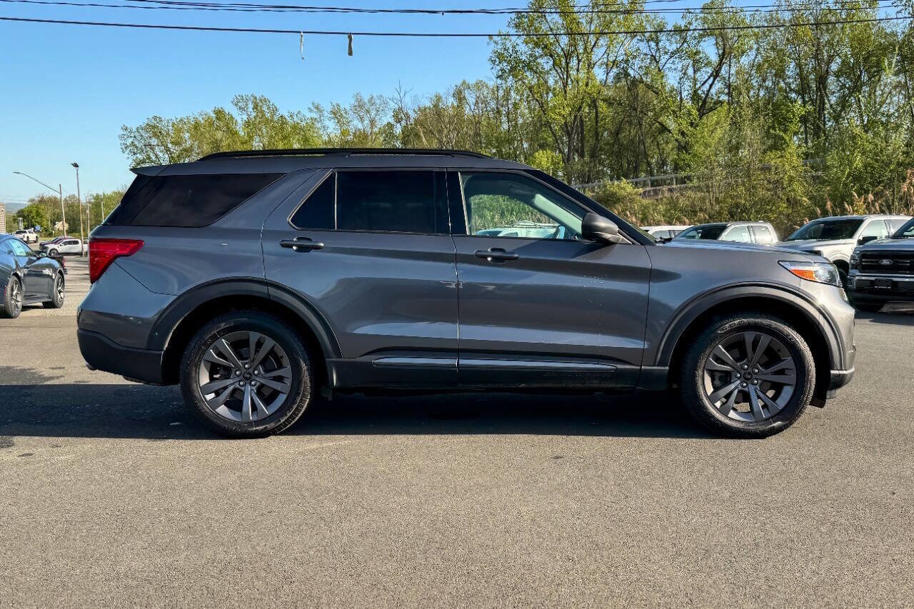 Used 2021 Ford Explorer XLT with VIN 1FMSK8DH7MGA02791 for sale in Mechanicville, NY