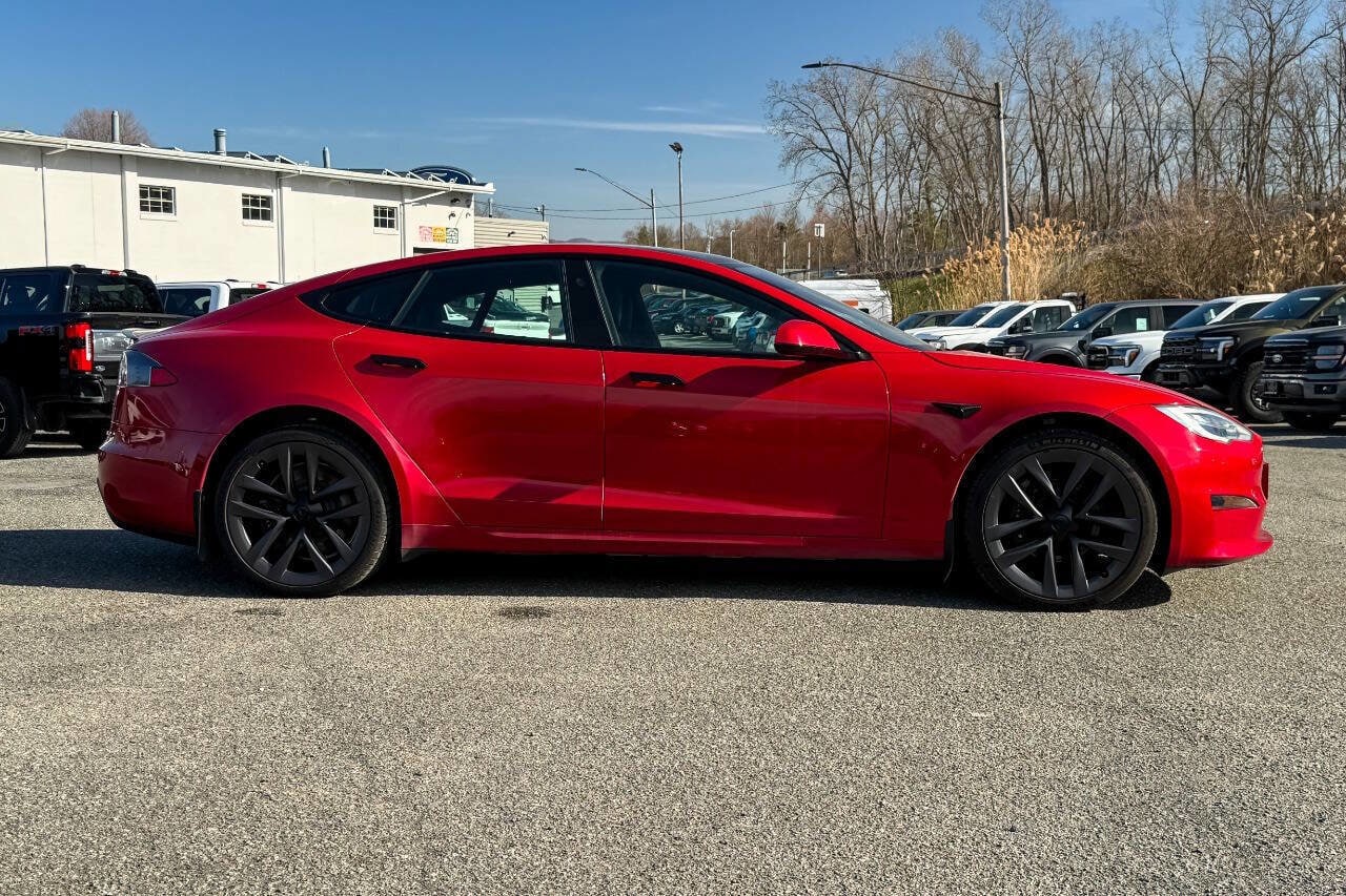 Used 2021 Tesla Model S Plaid with VIN 5YJSA1E61MF440275 for sale in Mechanicville, NY