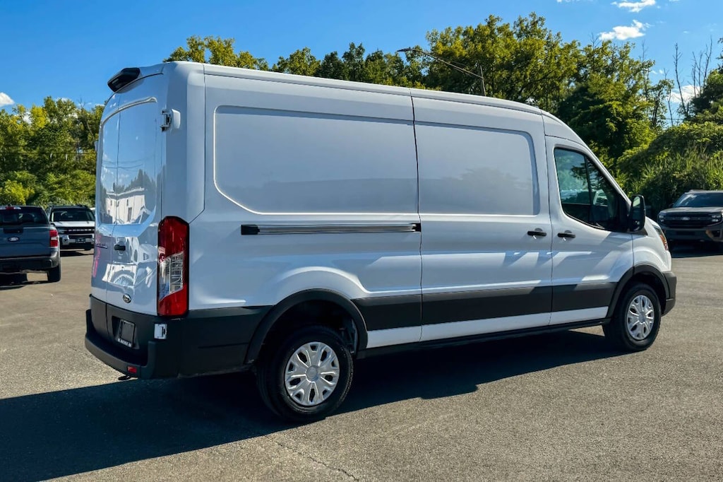 Used 2023 Ford E-Transit 350 3dr LWB Medium Roof Cargo Van Full-Size