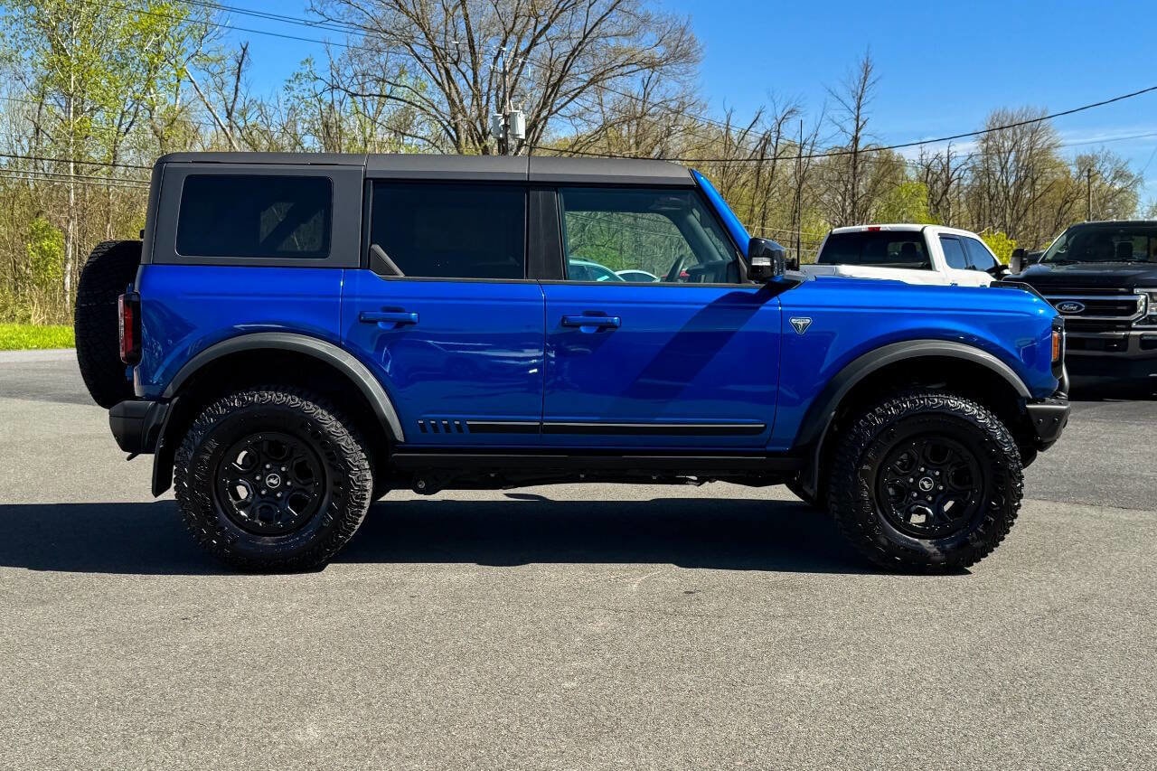 Used 2021 Ford Bronco 4-Door First Edition with VIN 1FMEE5EP9MLA42449 for sale in Mechanicville, NY