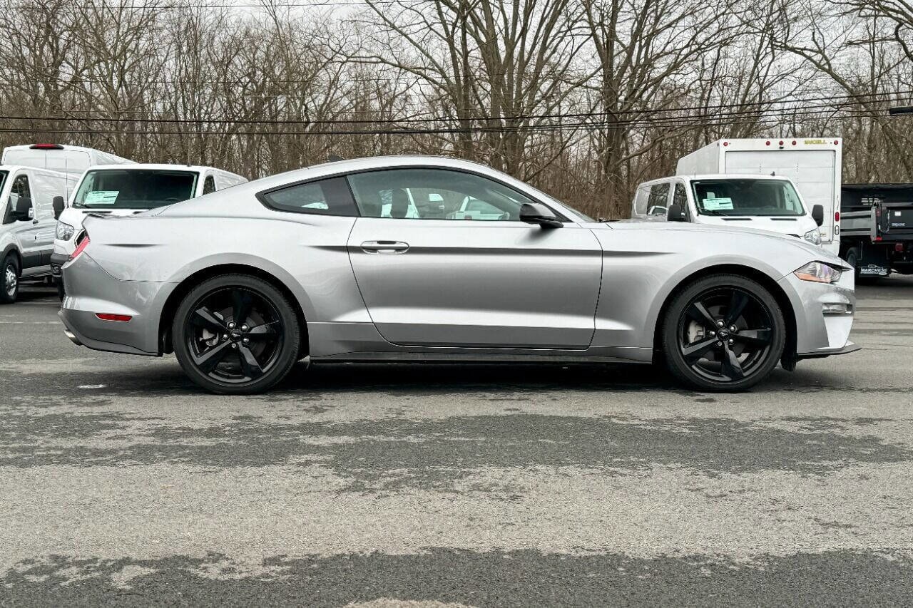 Used 2021 Ford Mustang EcoBoost with VIN 1FA6P8THXM5122742 for sale in Mechanicville, NY