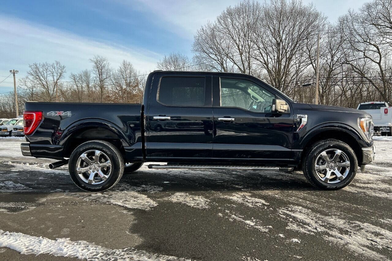 Used 2021 Ford F-150 XLT with VIN 1FTEW1EP6MFC16213 for sale in Mechanicville, NY