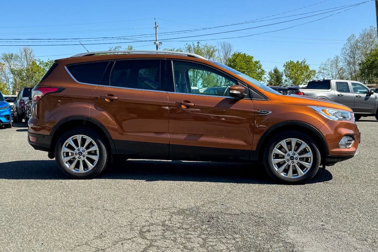 Used 2017 Ford Escape Titanium with VIN 1FMCU9J92HUA31057 for sale in Mechanicville, NY