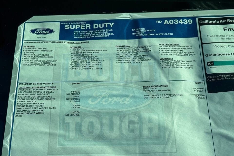 2024 Ford F-350 Super Duty Chassis Cab XLT - Photo 10