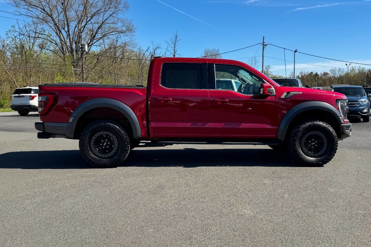 Used 2022 Ford F-150 Raptor with VIN 1FTFW1RG4NFC42406 for sale in Mechanicville, NY