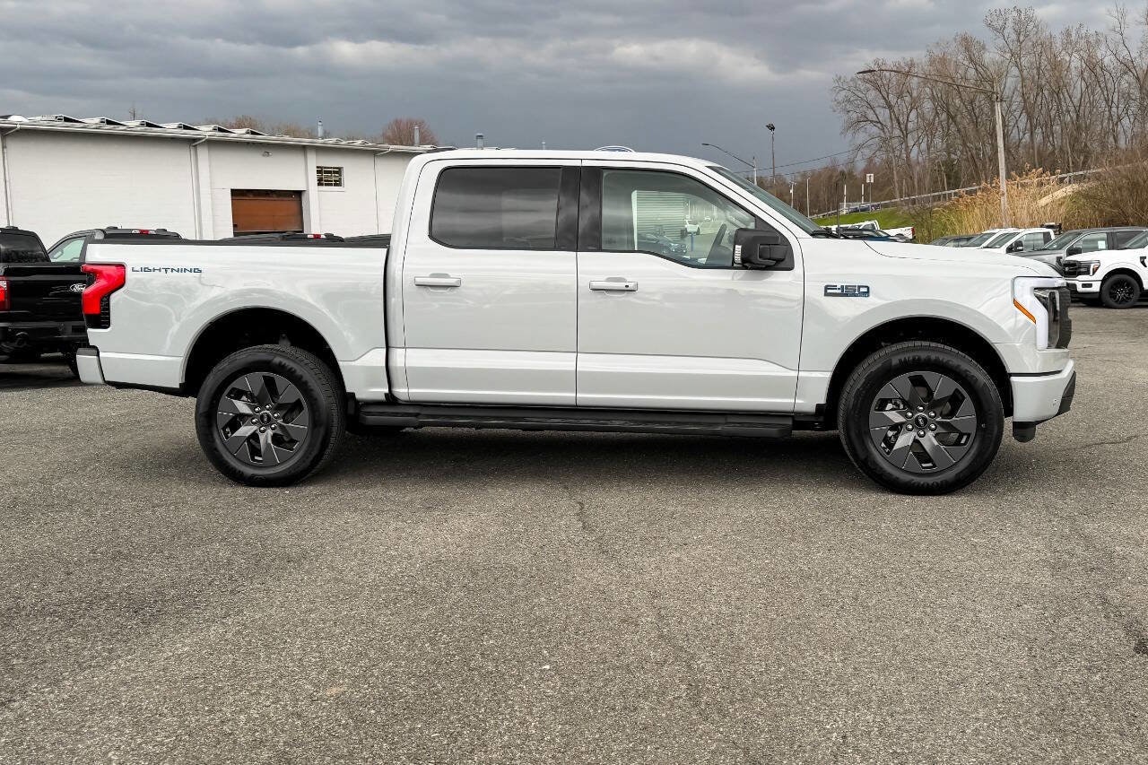 Certified 2024 Ford F-150 Lightning Flash with VIN 1FT6W3L76RWG24964 for sale in Mechanicville, NY