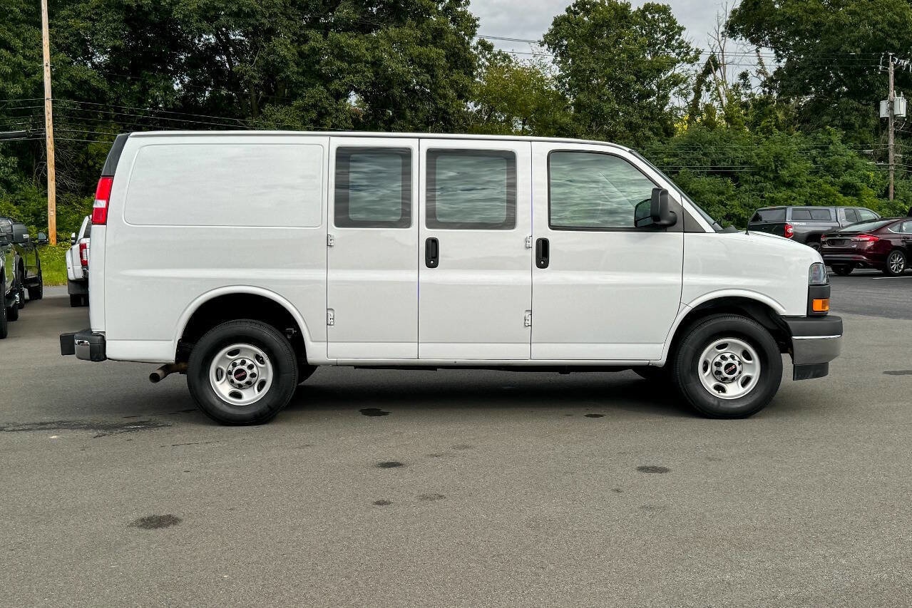 Used 2022 GMC Savana Cargo Work Van with VIN 1GTW7AFP4N1215804 for sale in Mechanicville, NY