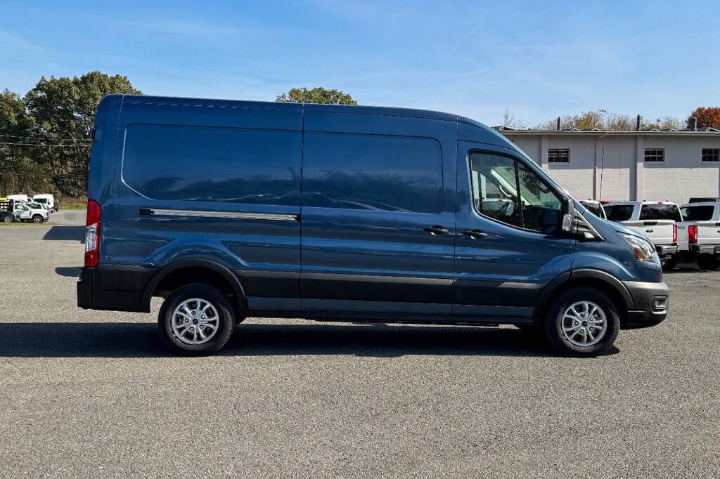 Used 2023 Ford E-Transit-350 Cargo 350 3dr LWB Medium Roof Cargo Van Van Medium Roof Van
