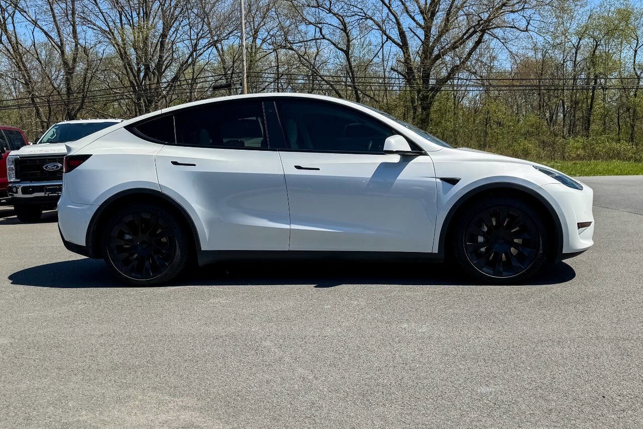 Used 2021 Tesla Model Y Long Range with VIN 5YJYGDEE8MF064269 for sale in Mechanicville, NY