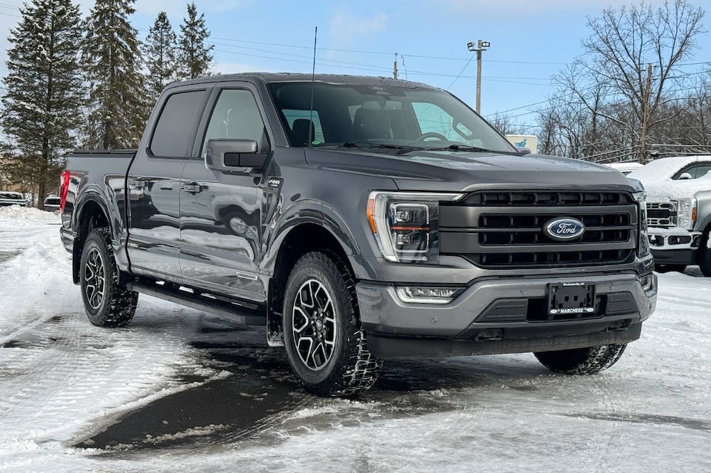 Used 2022 Ford F-150 Lariat 4x4 4dr SuperCrew 5.5 ft. SB Truck SuperCrew Cab