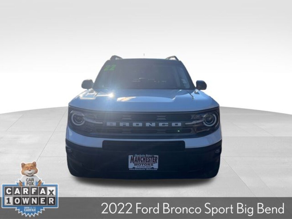 Used 2022 Ford Bronco Sport Big Bend SUV