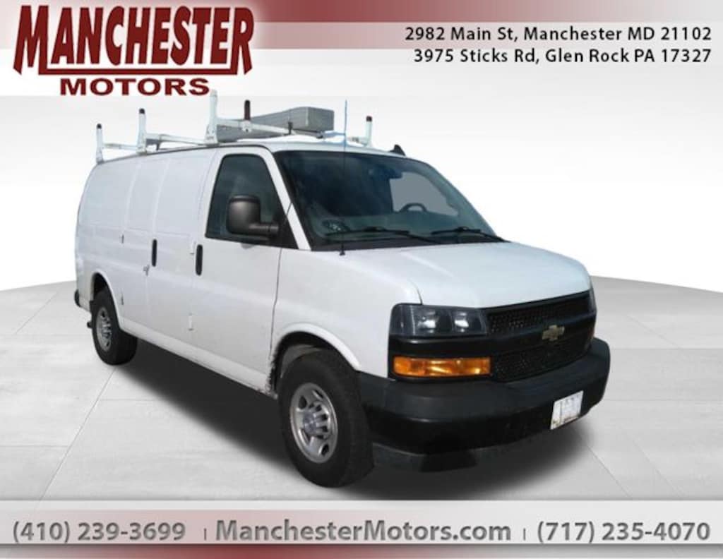 Used 2021 Chevrolet Express 2500 Work Van Van Cargo Van