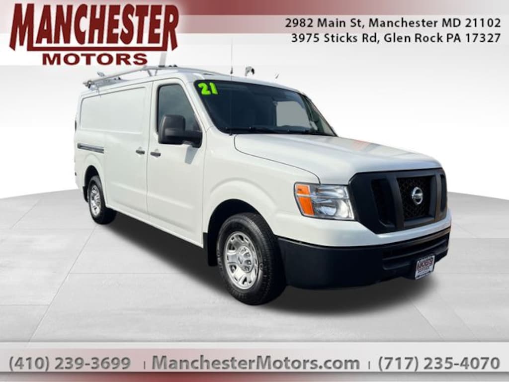 Used 2021 Nissan NV2500 HD SV Van Cargo Van
