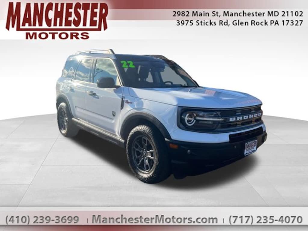 Used 2022 Ford Bronco Sport Big Bend SUV