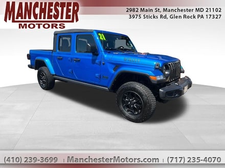 2021 Jeep Gladiator Willys Truck Crew Cab