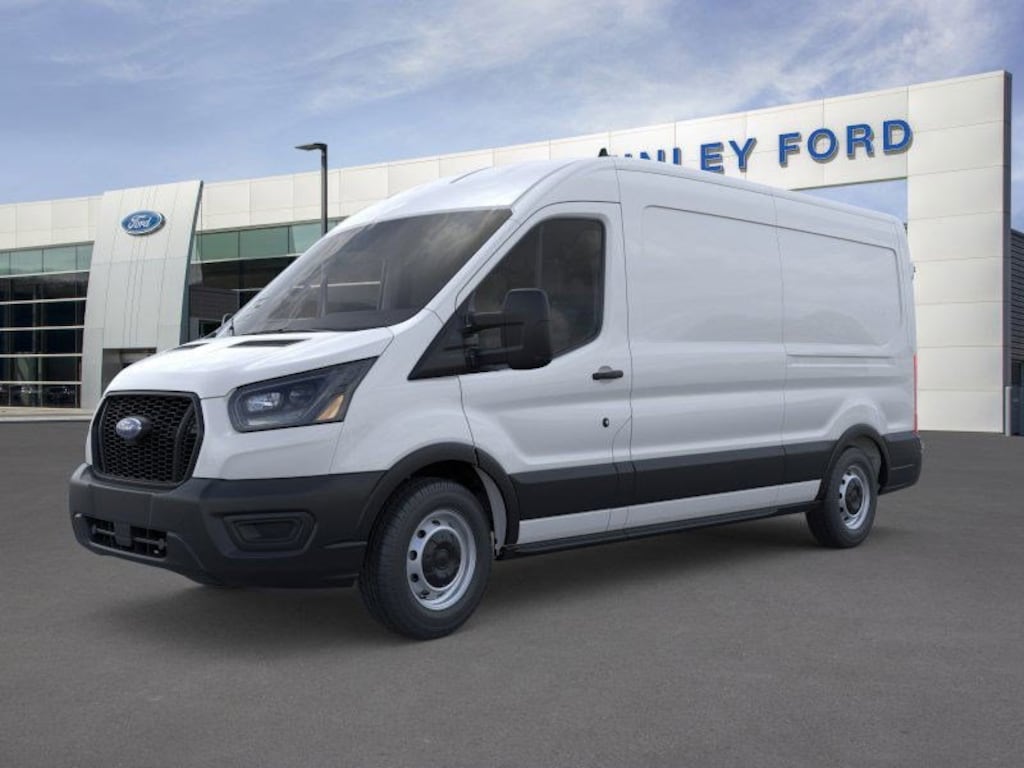 New 2025 Ford Transit Cargo Van T-250 148 Med Rf 9070 GVWR RWD Van Medium Roof Van