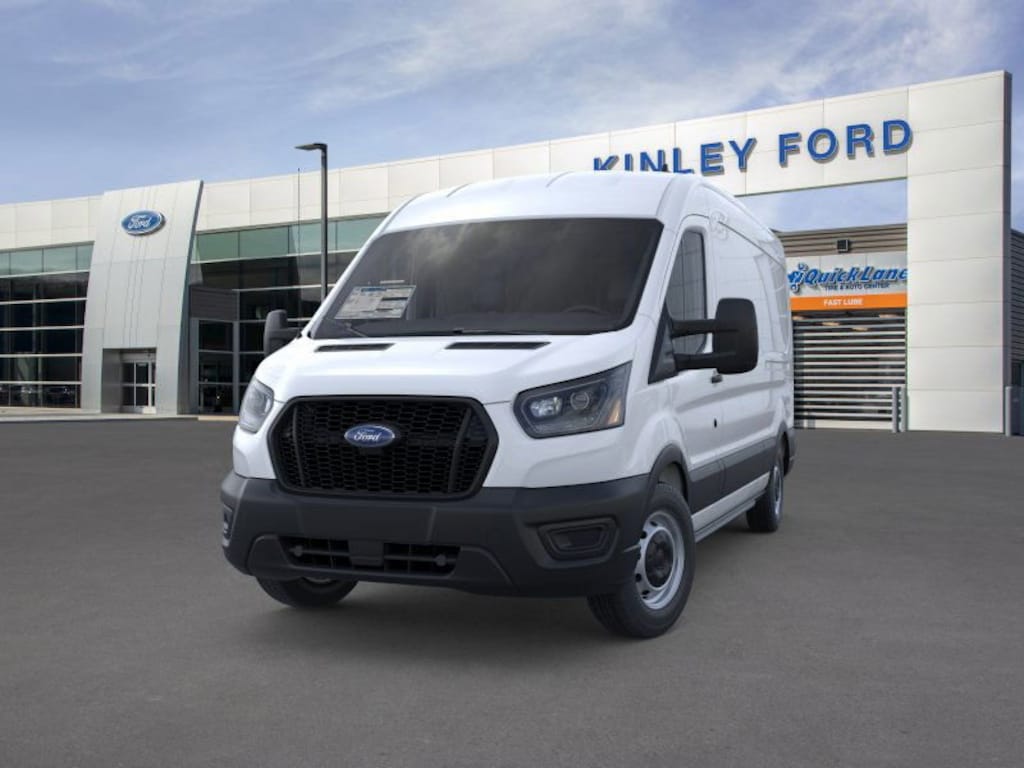 New 2025 Ford Transit Cargo Van T-250 148 Med Rf 9070 GVWR RWD Van Medium Roof Van