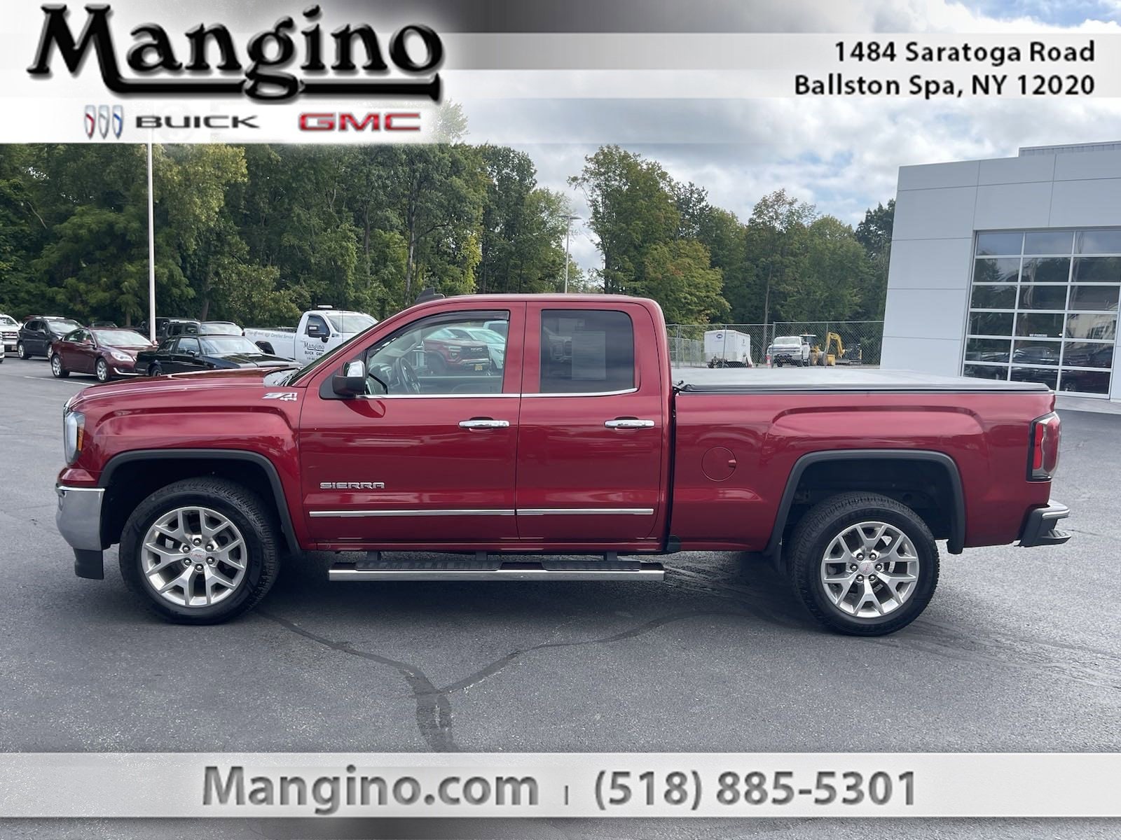 Used 2018 GMC Sierra 1500 SLT with VIN 1GTV2NEC9JZ350823 for sale in Ballston Spa, NY