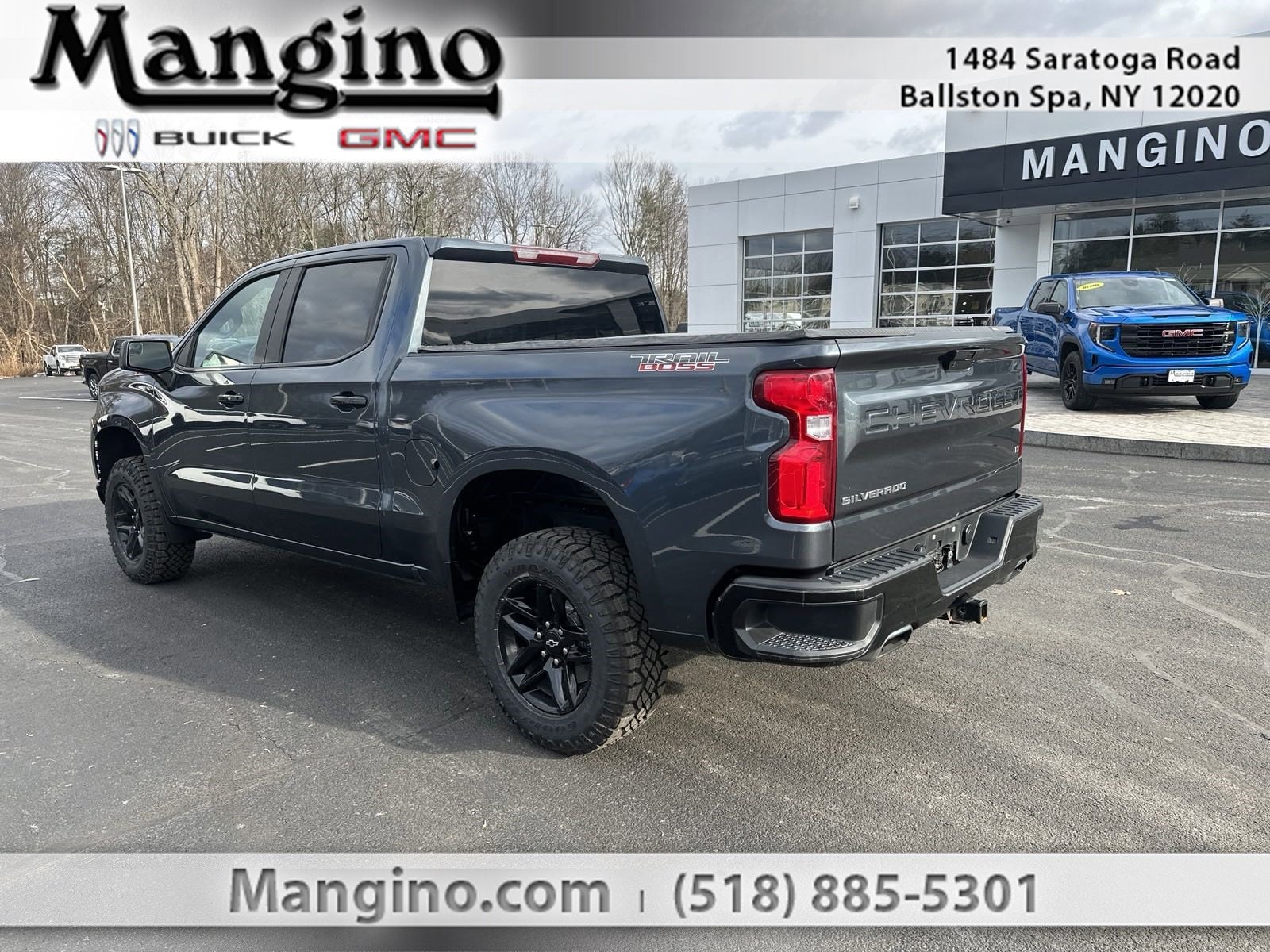 Certified 2021 Chevrolet Silverado 1500 LT Trail Boss with VIN 3GCPYFED0MG107170 for sale in Ballston Spa, NY