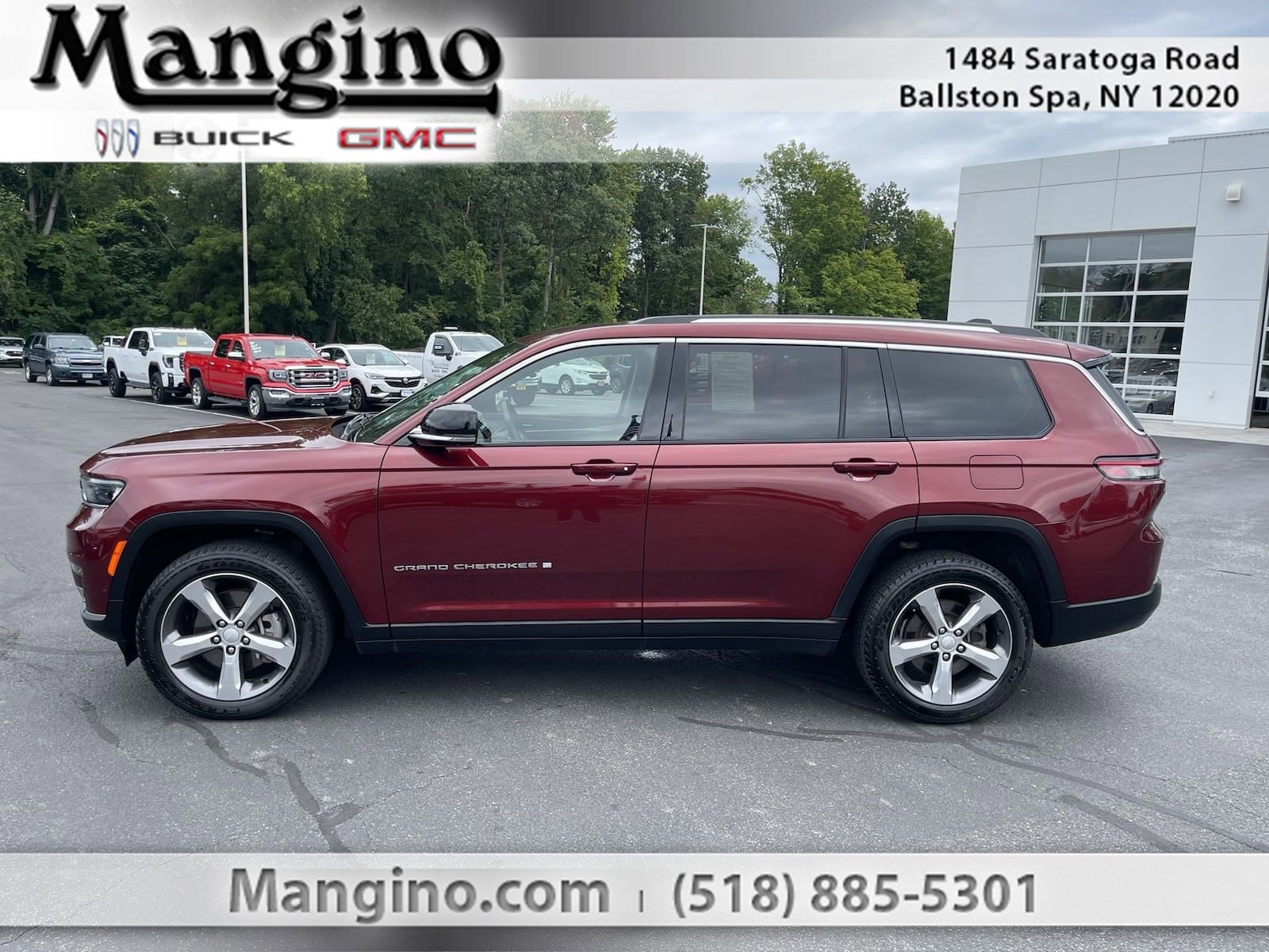 Used 2021 Jeep Grand Cherokee L Limited with VIN 1C4RJKBG1M8123243 for sale in Ballston Spa, NY