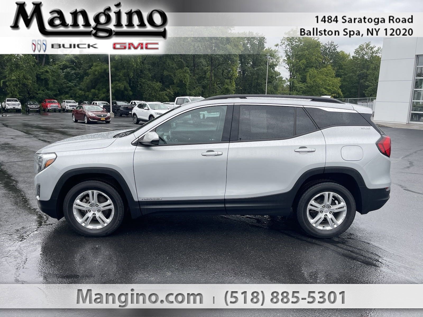 Used 2018 GMC Terrain SLE with VIN 3GKALTEV2JL362020 for sale in Ballston Spa, NY