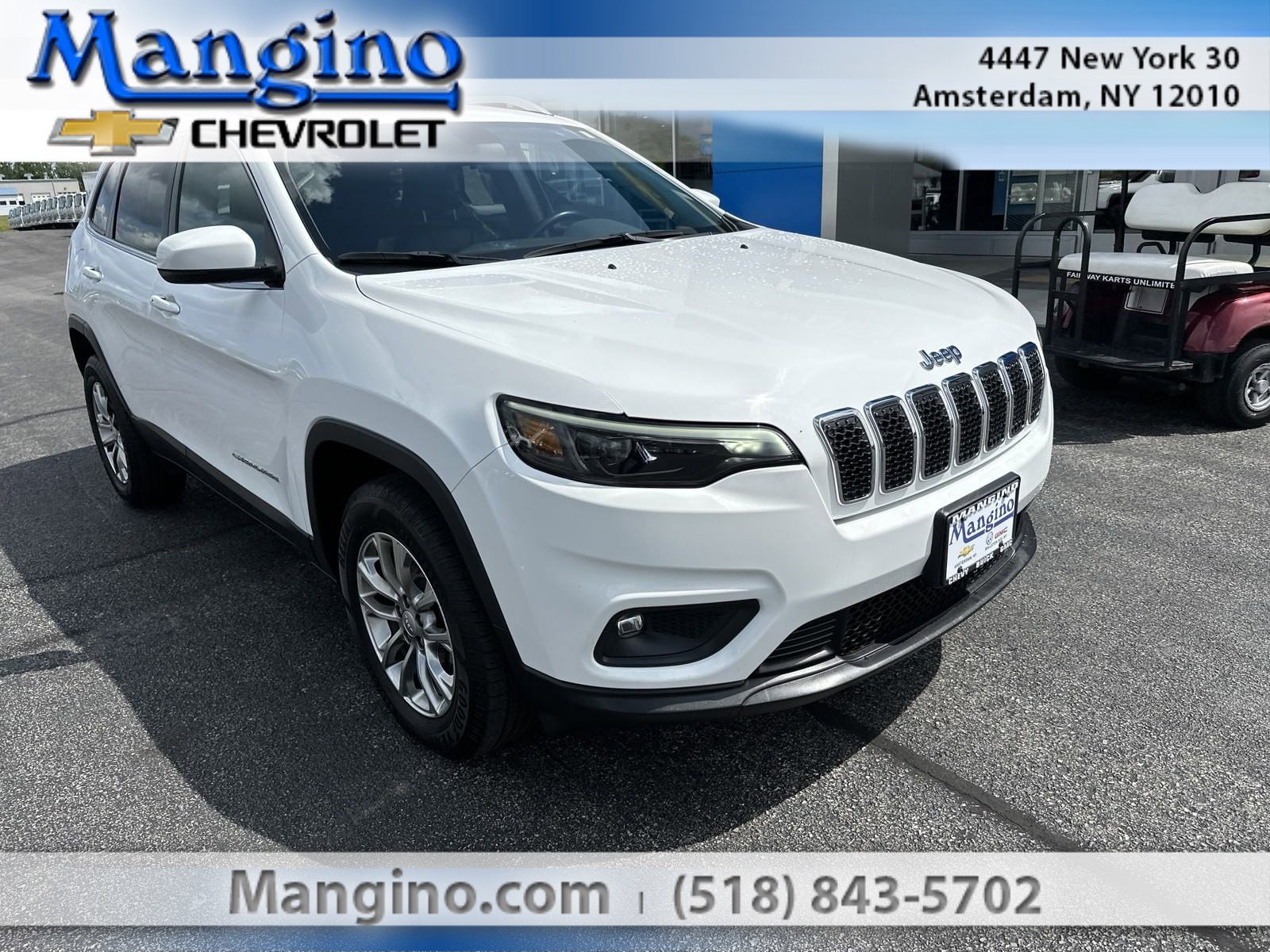 Used 2020 Jeep Cherokee Latitude Plus with VIN 1C4PJMLB6LD590959 for sale in Amsterdam, NY