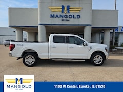2025 Ford F-150 Lariat Truck SuperCrew Cab for Sale in Eureka, IL at Mangold Ford