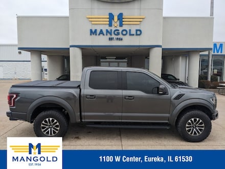Featured Used 2018 Ford F-150 Raptor Truck SuperCrew Cab for Sale in Eureka, IL at Mangold Ford