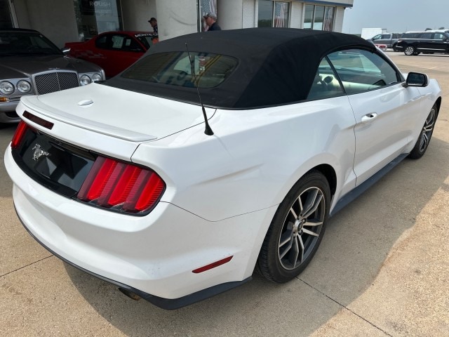 Used 2016 Ford Mustang EcoBoost Premium with VIN 1FATP8UHXG5243079 for sale in Eureka, IL