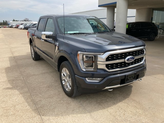 Used 2022 Ford F-150 Platinum with VIN 1FTFW1E82NFB57787 for sale in Eureka, IL