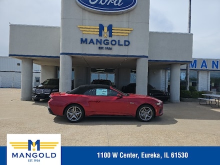 Featured New 2024 Ford Mustang GT Premium Convertible for Sale in Eureka, IL at Mangold Ford