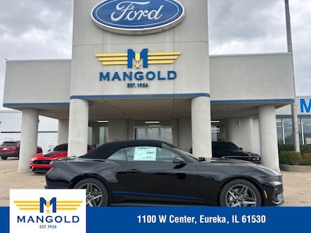 Featured New 2024 Ford Mustang GT Premium Convertible for Sale in Eureka, IL at Mangold Ford