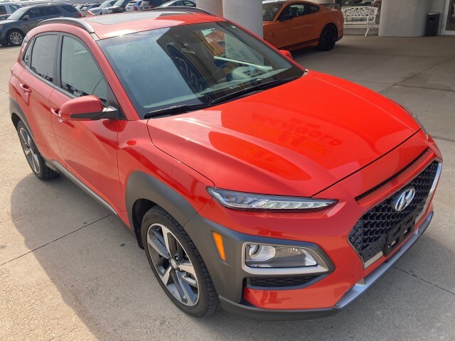 Used 2019 Hyundai Kona Ultimate with VIN KM8K5CA53KU381744 for sale in Eureka, IL