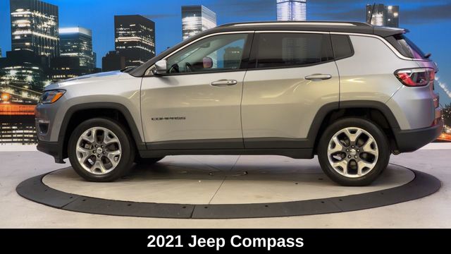 Certified 2021 Jeep Compass Limited with VIN 3C4NJDCB2MT562675 for sale in New York, NY