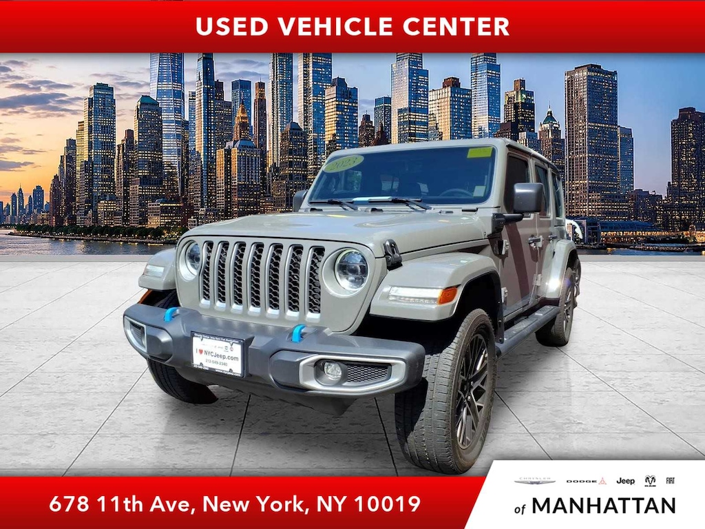 Used 2023 Jeep Wrangler 4xe Sahara SUV