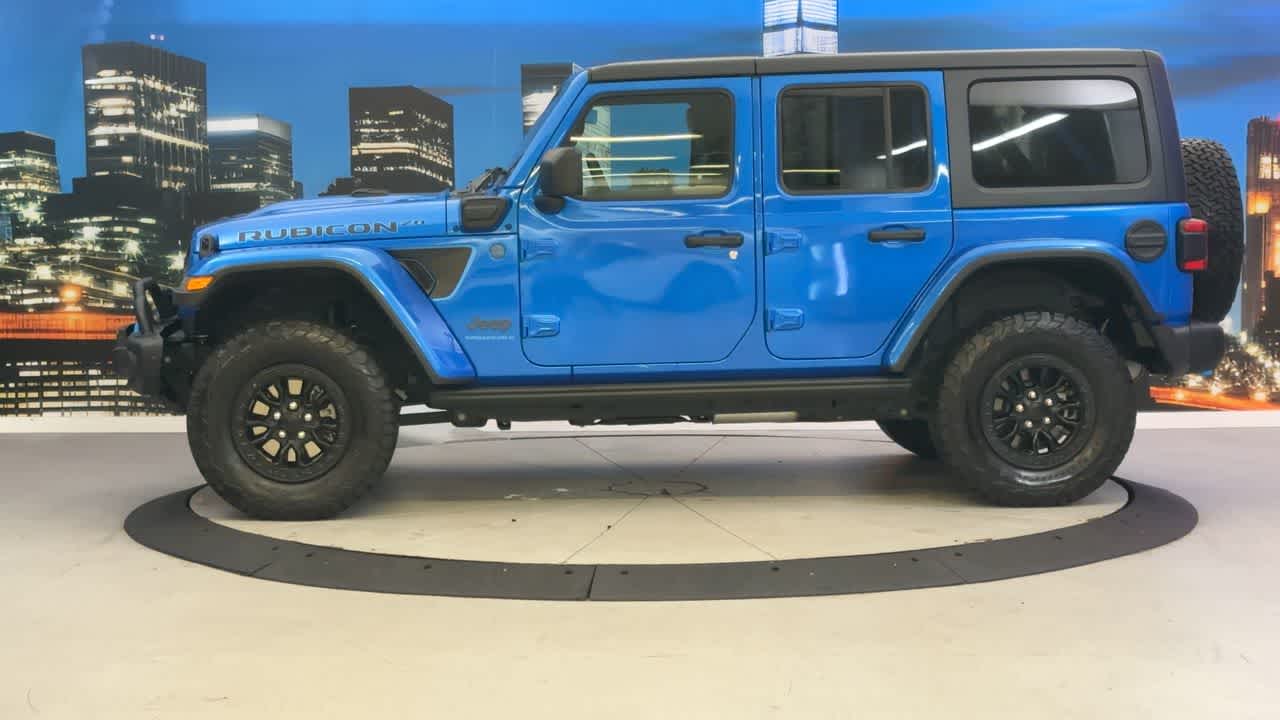 Certified 2023 Jeep Wrangler 4xe Rubicon 4XE 20th Anniversary with VIN 1C4JJXR66PW696825 for sale in New York, NY