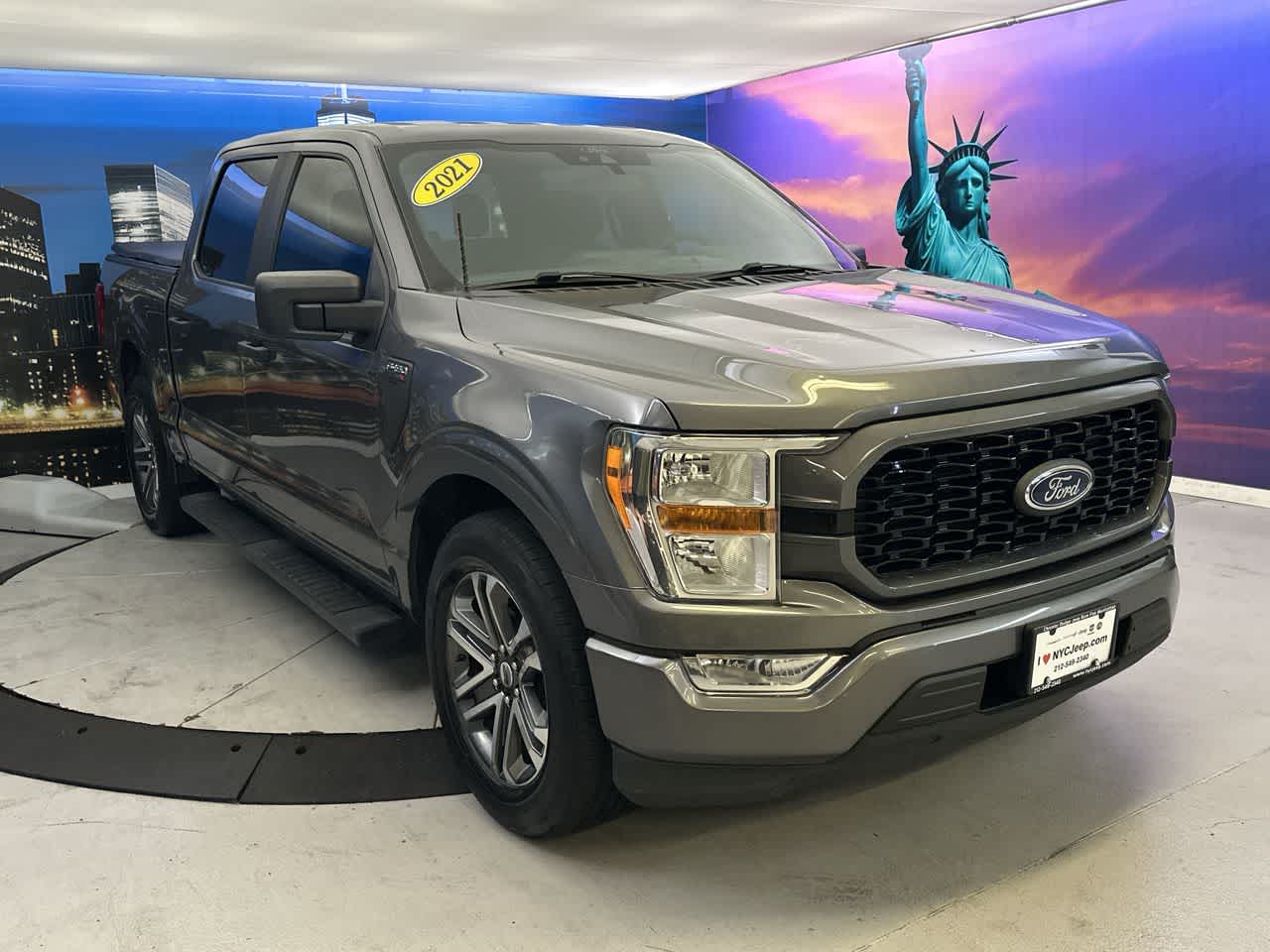 Used 2021 Ford F-150 XL with VIN 1FTEW1CP9MKE04508 for sale in New York, NY