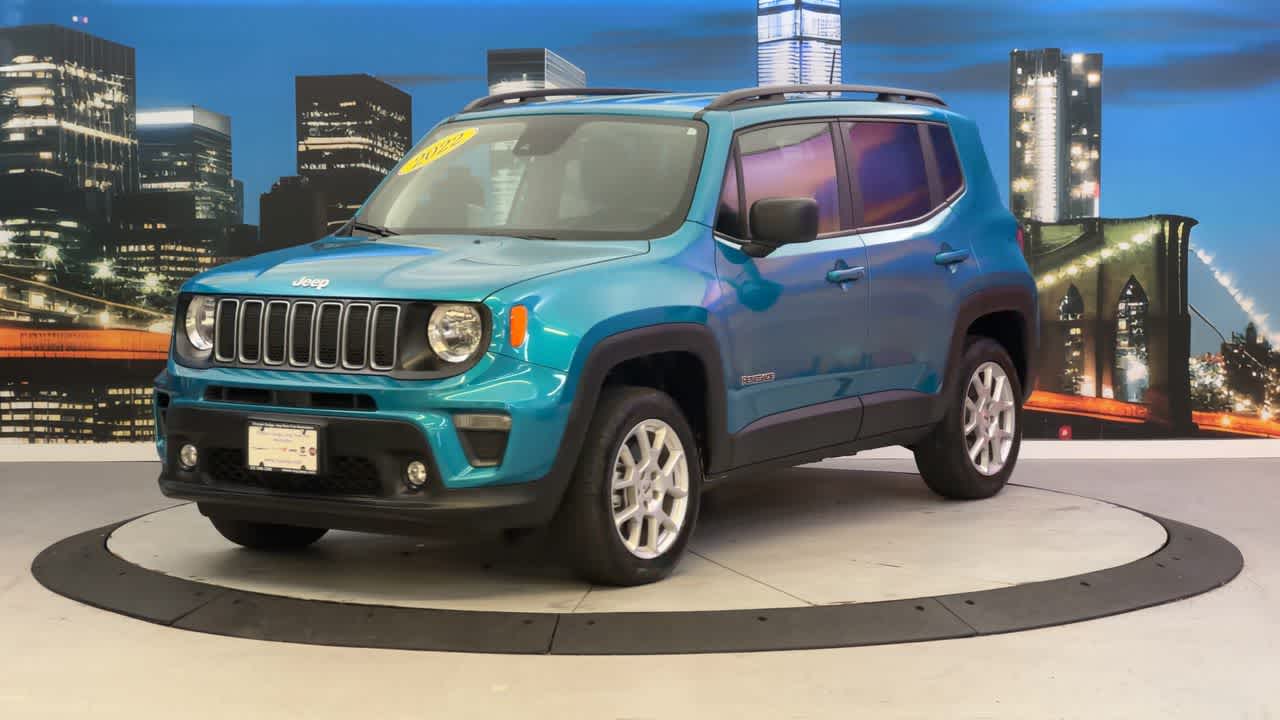 Certified 2022 Jeep Renegade Latitude with VIN ZACNJDB1XNPN58095 for sale in New York, NY