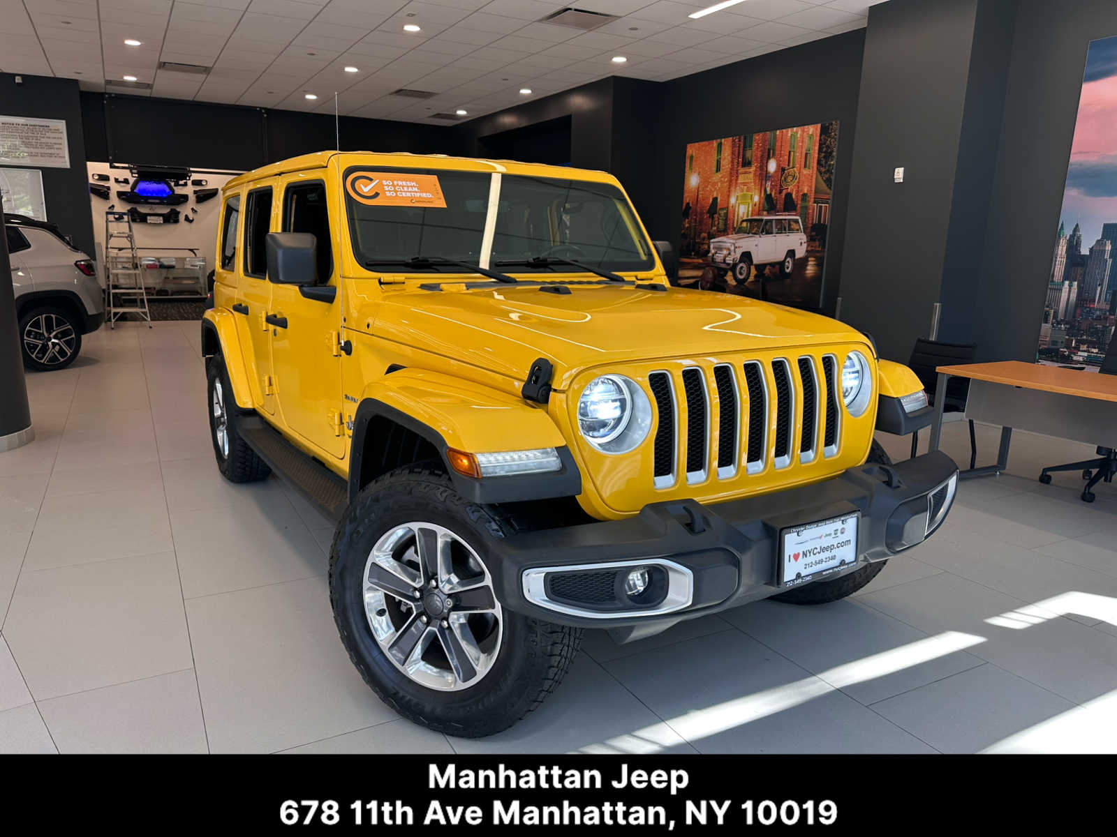 2019 Jeep Wrangler Unlimited Sahara 4x4